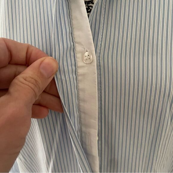 Bellybutton Maternity/ Nursing Button Down Shirt Size 8 - Picture 3 of 12